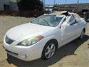 2004 TOYOTA SOLARA SE CONVERTIBLE WHITE 3.3L AT Z16326